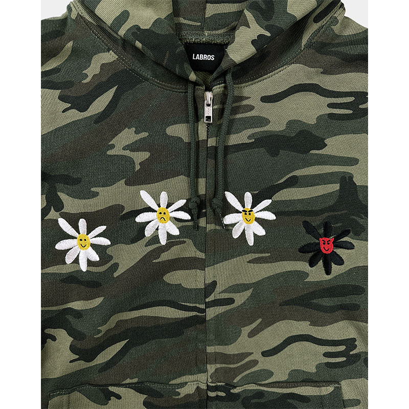 LABROS(ラブロス)/ 4 DAISY ZIP UP HOODIE