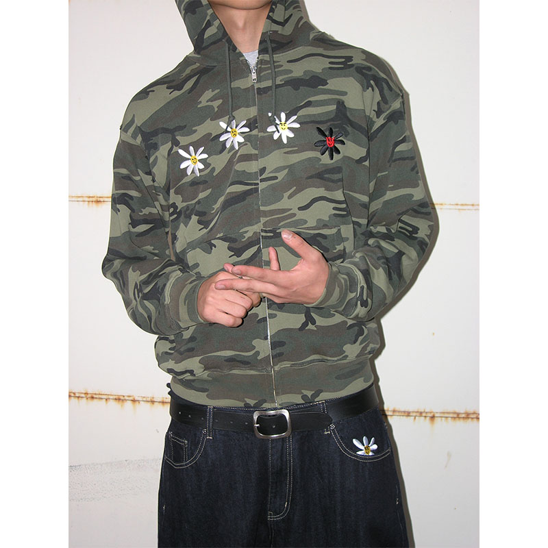 LABROS(ラブロス)/ 4 DAISY ZIP UP HOODIE