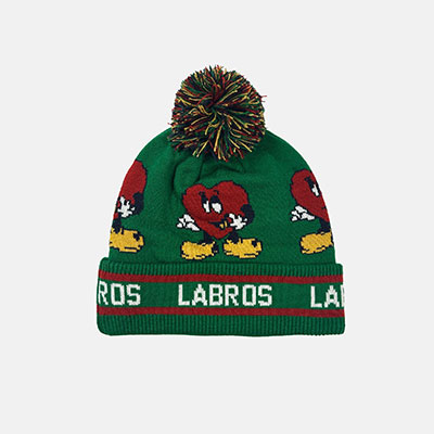 LABROS(ラブロス)/ HEARTIE POM BEANIE -3.COLOR-