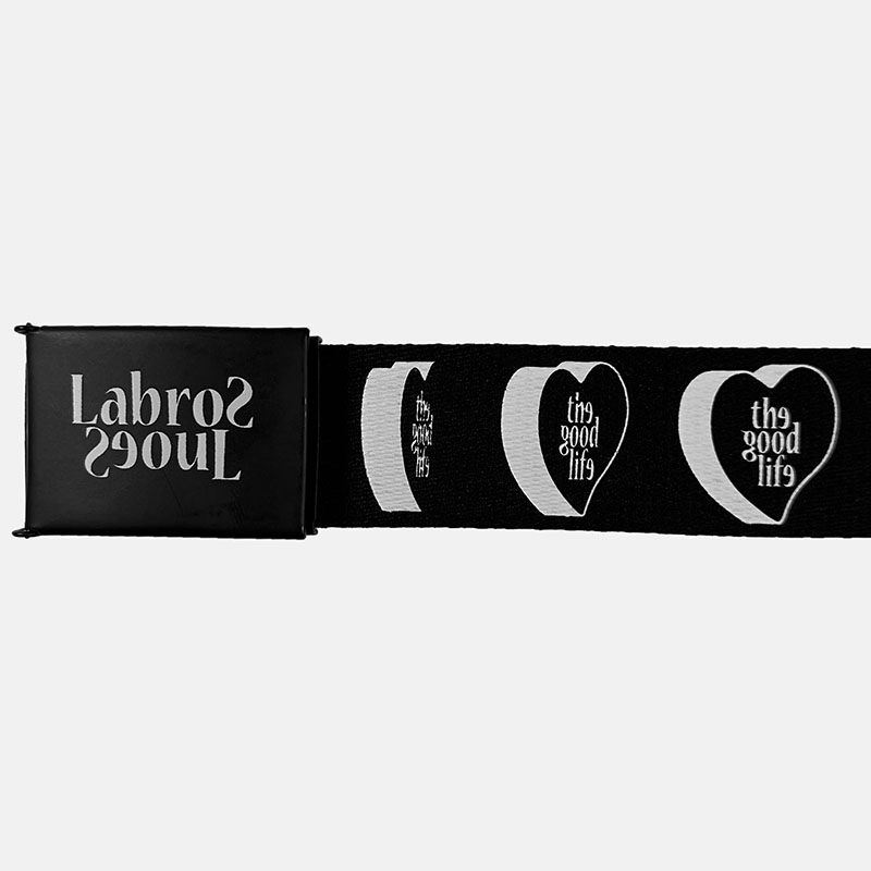 LABROS(ラブロス)/ HEART LOGO CANVAS BELT