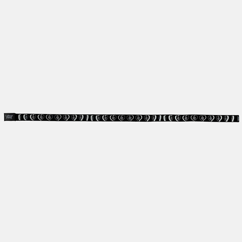 LABROS(ラブロス)/ HEART LOGO CANVAS BELT