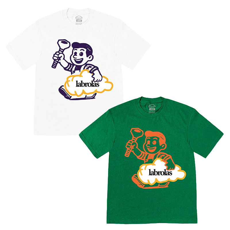 LABROS(ラブロス)/ LABROS × LOLAS BOLT WORK TEE -2.COLOR-