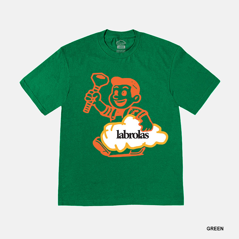 LABROS(ラブロス)/ LABROS × LOLAS BOLT WORK TEE -2.COLOR-