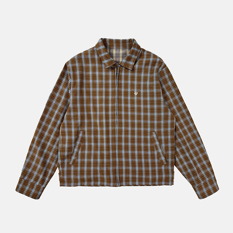 LABROS(ラブロス)/ PLAID BUENA JACKET -BROWN-