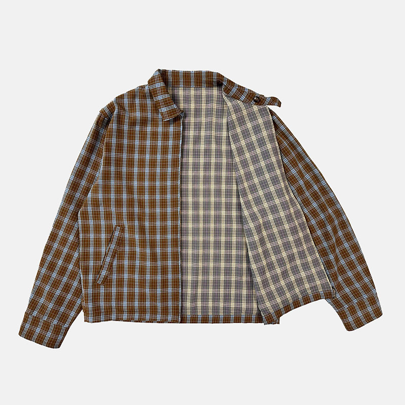 LABROS(ラブロス)/ PLAID BUENA JACKET -BROWN-
