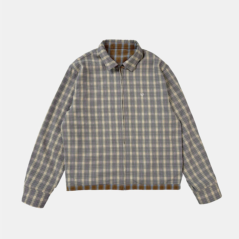 LABROS(ラブロス)/ PLAID BUENA JACKET -BROWN-