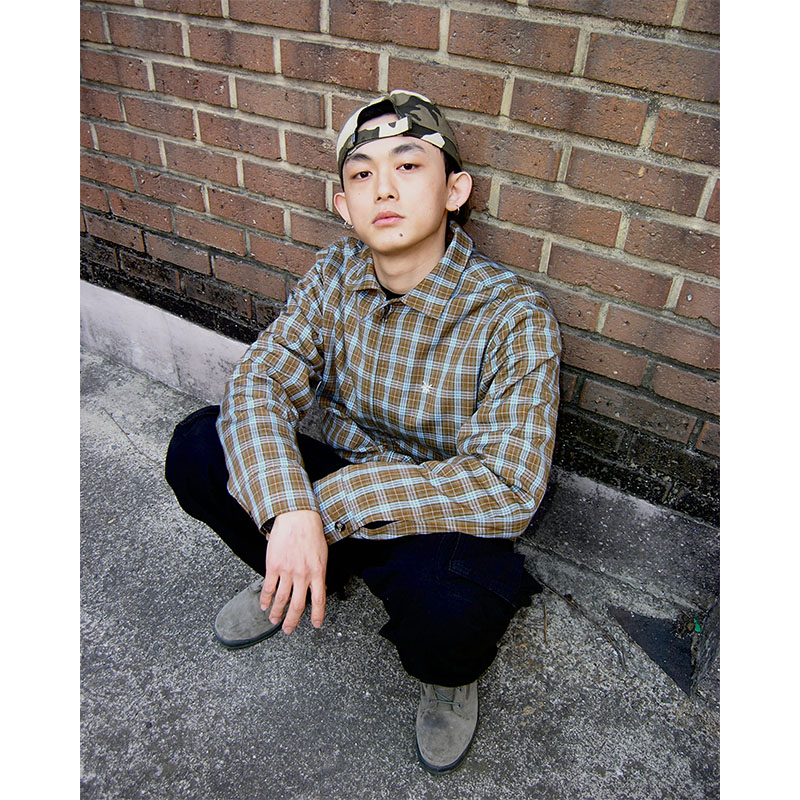 LABROS(ラブロス)/ PLAID BUENA JACKET -BROWN-