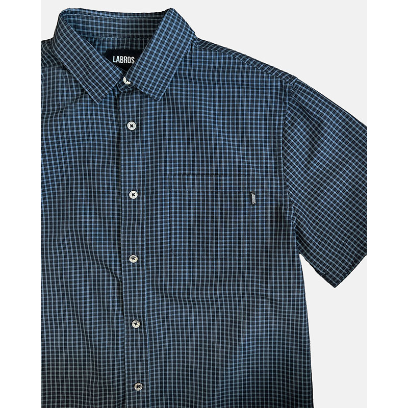 LABROS(ラブロス)/ MINI CHECK SHIRT -2.COLOR-
