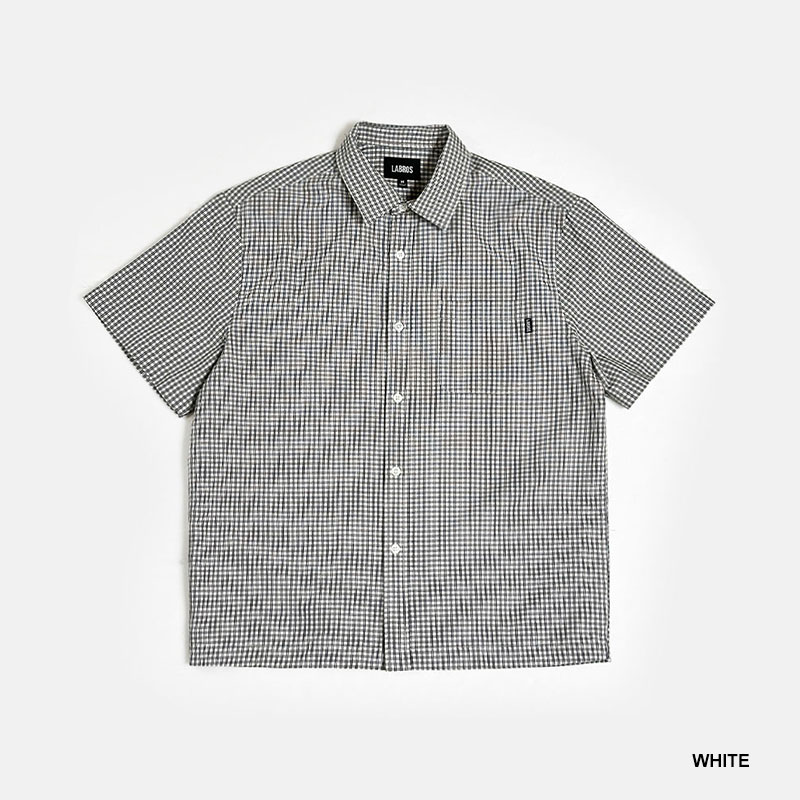 LABROS(ラブロス)/ MINI CHECK SHIRT -2.COLOR-