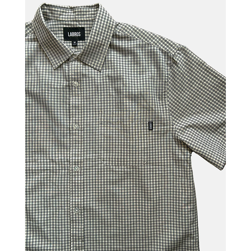 LABROS(ラブロス)/ MINI CHECK SHIRT -2.COLOR-