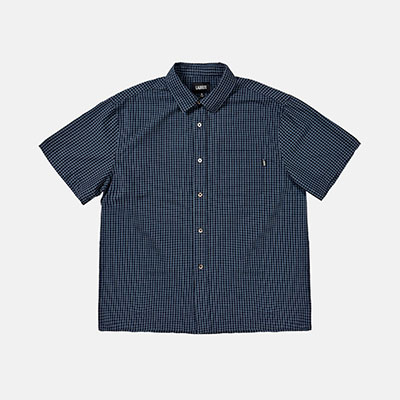LABROS(ラブロス)/ MINI CHECK SHIRT -2.COLOR-