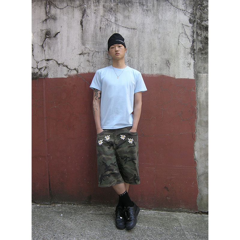 LABROS(ラブロス)/ 4 DAISIES CAMO SHORTS -CAMO-