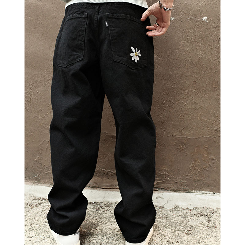 LABROS(ラブロス)/ SMART DAISY BAGGY JEANS -BLACK-