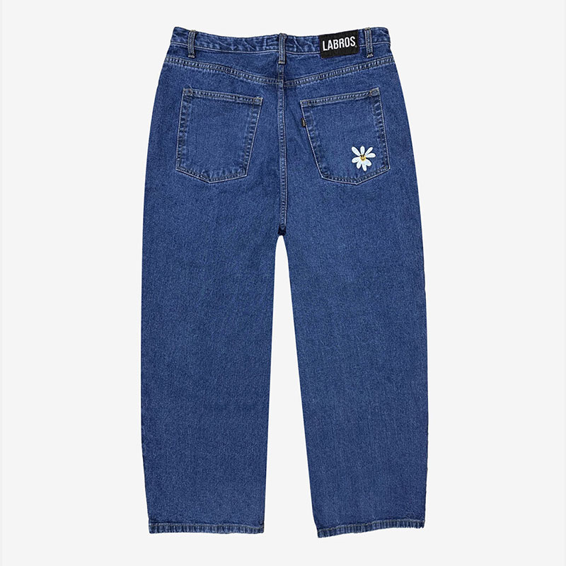 LABROS(ラブロス)/ SMART DAISY BAGGY JEANS -2.COLOR-(INDIGO)