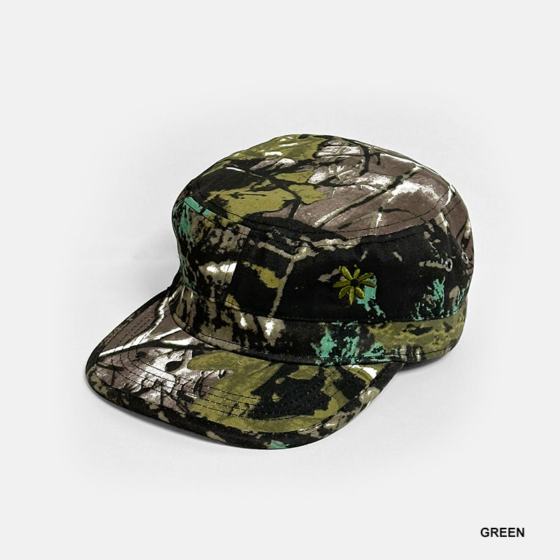LABROS(ラブロス)/ SYMBOL LOGO MILITARY CAP(TREE CAMO) -2.COLOR-