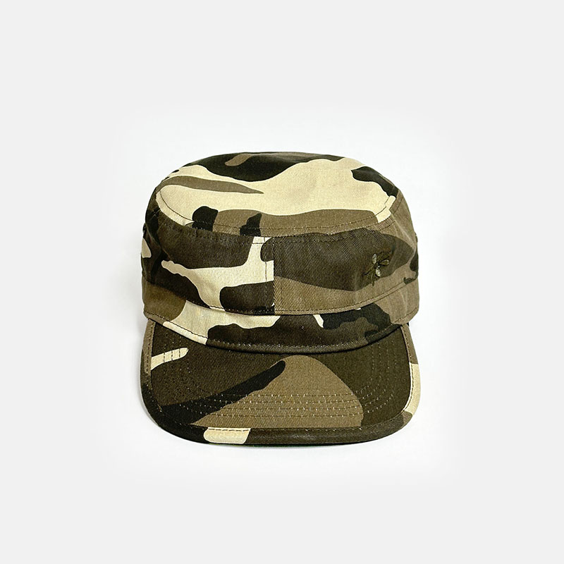 LABROS(ラブロス)/ SYMBOL LOGO MILITARY CAP(WOODLAND CAMO) -2.COLOR-