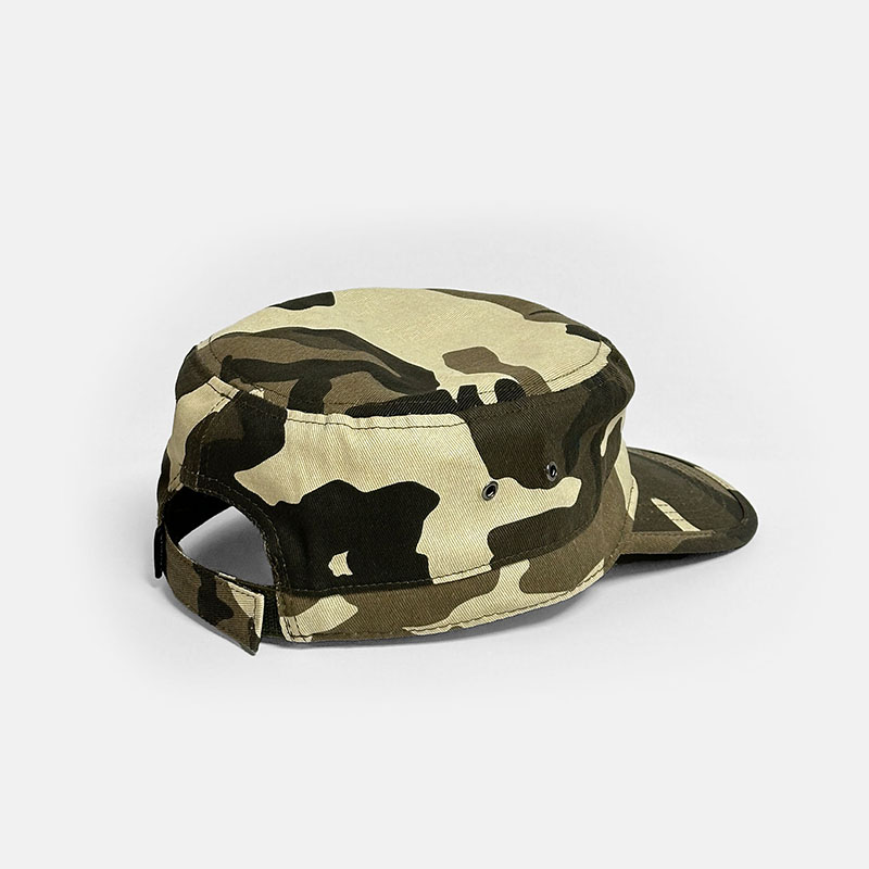 LABROS(ラブロス)/ SYMBOL LOGO MILITARY CAP(WOODLAND CAMO) -2.COLOR-