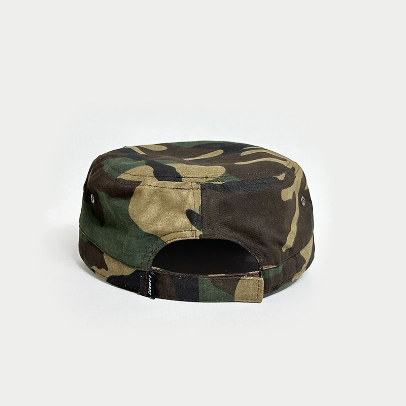 LABROS(ラブロス)/ SYMBOL LOGO MILITARY CAP(WOODLAND CAMO) -2.COLOR-