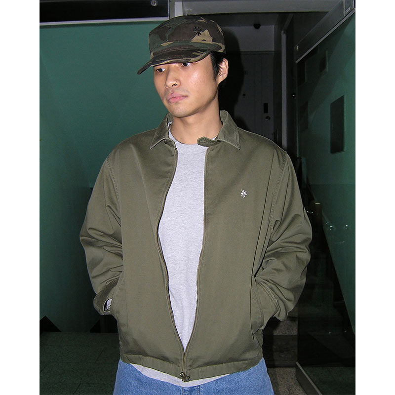 LABROS(ラブロス)/ SYMBOL LOGO MILITARY CAP(WOODLAND CAMO) -2.COLOR-