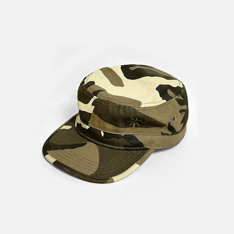 LABROS(ラブロス)/ SYMBOL LOGO MILITARY CAP(WOODLAND CAMO) -2.COLOR-(SAND)
