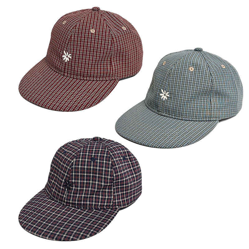 LABROS(ラブロス)/ SYMBOL LOGO PLAID CAP -3.COLOR-