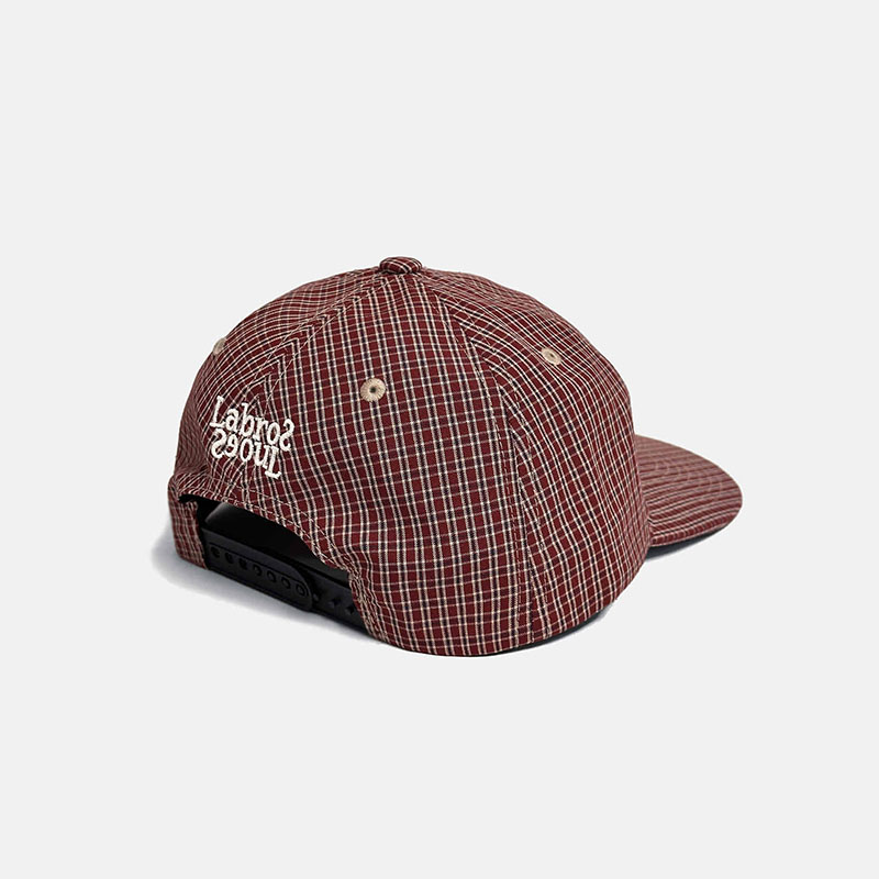 LABROS(ラブロス)/ SYMBOL LOGO PLAID CAP -3.COLOR-