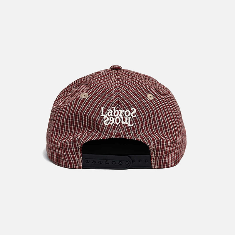 LABROS(ラブロス)/ SYMBOL LOGO PLAID CAP -3.COLOR-