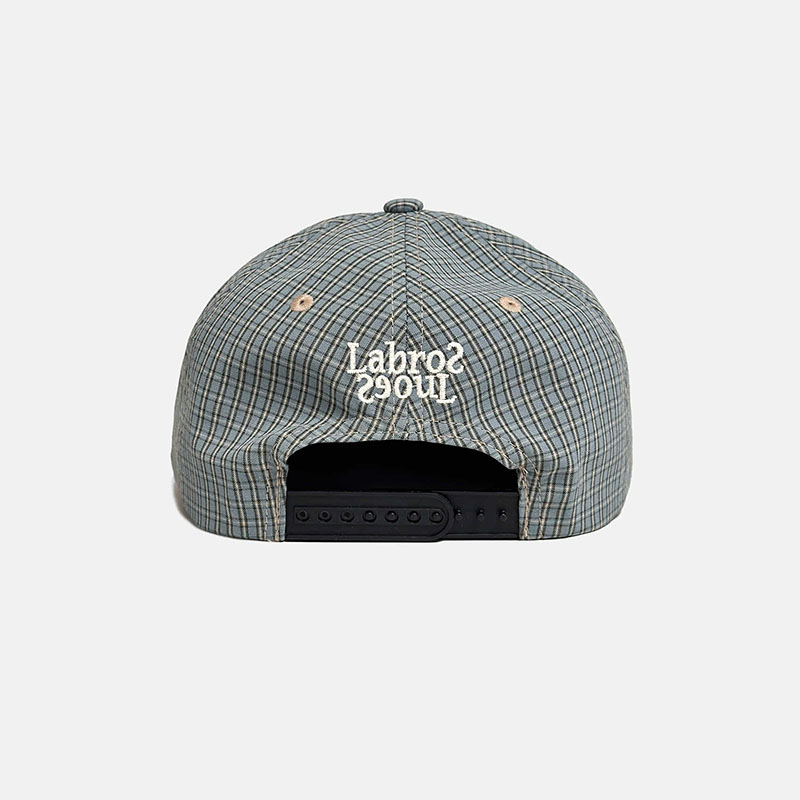 LABROS(ラブロス)/ SYMBOL LOGO PLAID CAP -3.COLOR-