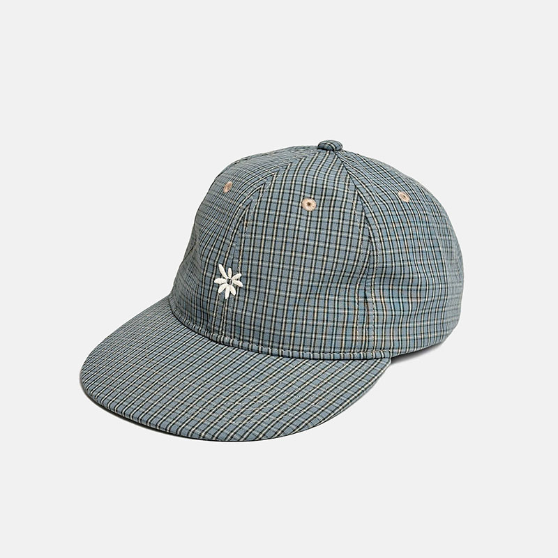 LABROS(ラブロス)/ SYMBOL LOGO PLAID CAP -3.COLOR-(BLUE)