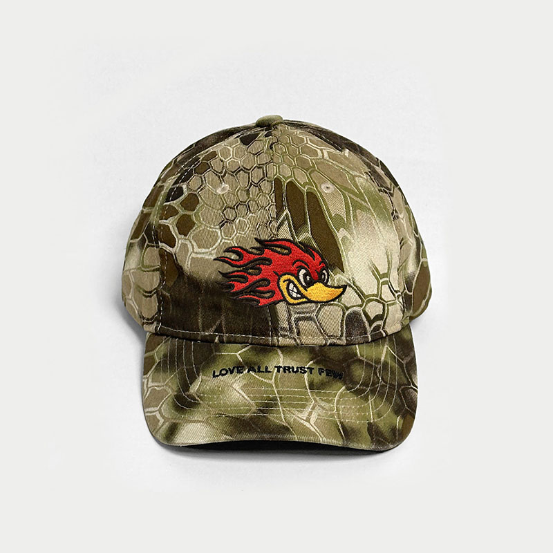 LABROS(ラブロス)/ FLAME DUCK CAP -CAMO-