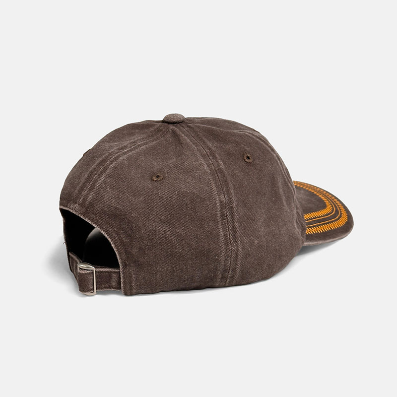 LABROS(ラブロス)/ SUN LOGO CAP -BROWN-