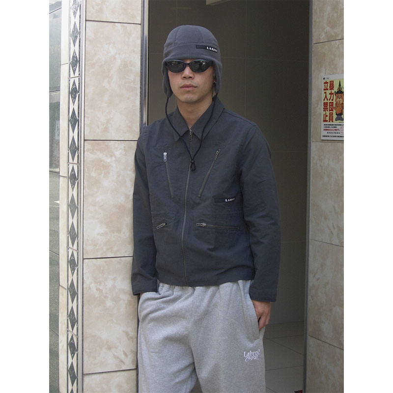 LABROS(ラブロス)/ MULTI POCKET FIELD JACKET -CHARCOAL-