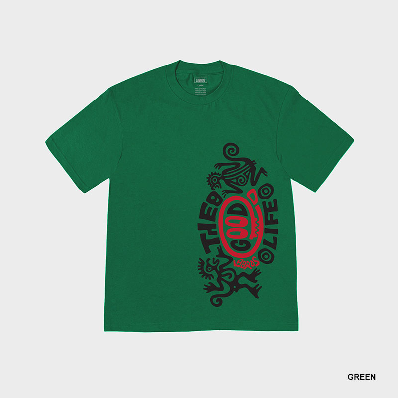 LABROS(ラブロス)/ TGL TRIBAL TEE -3.COLOR-