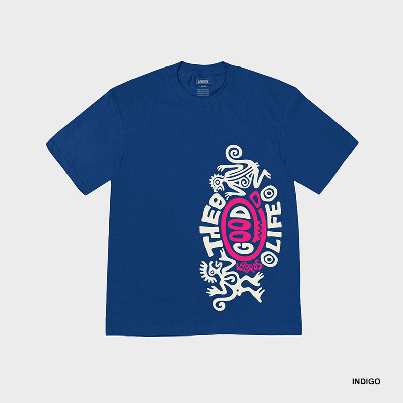 LABROS(ラブロス)/ TGL TRIBAL TEE -3.COLOR-