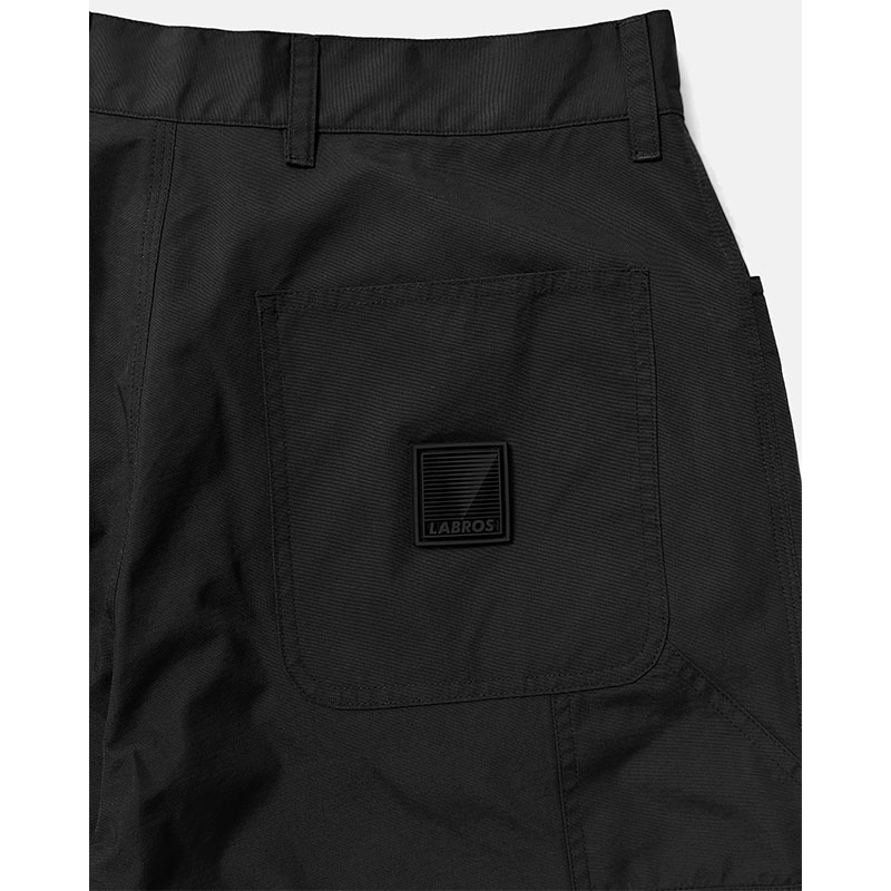 LABROS(ラブロス)/ DOUBLE KNEE MOTO PANTS -BLACK-