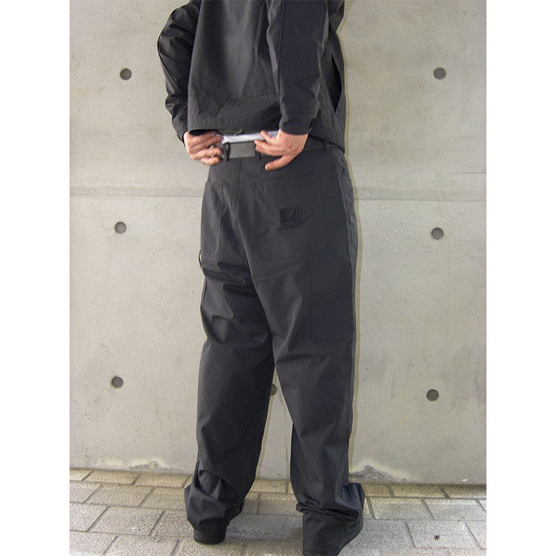 LABROS(ラブロス)/ DOUBLE KNEE MOTO PANTS -BLACK-