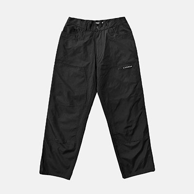 LABROS(ラブロス)/ DOUBLE KNEE MOTO PANTS -BLACK-
