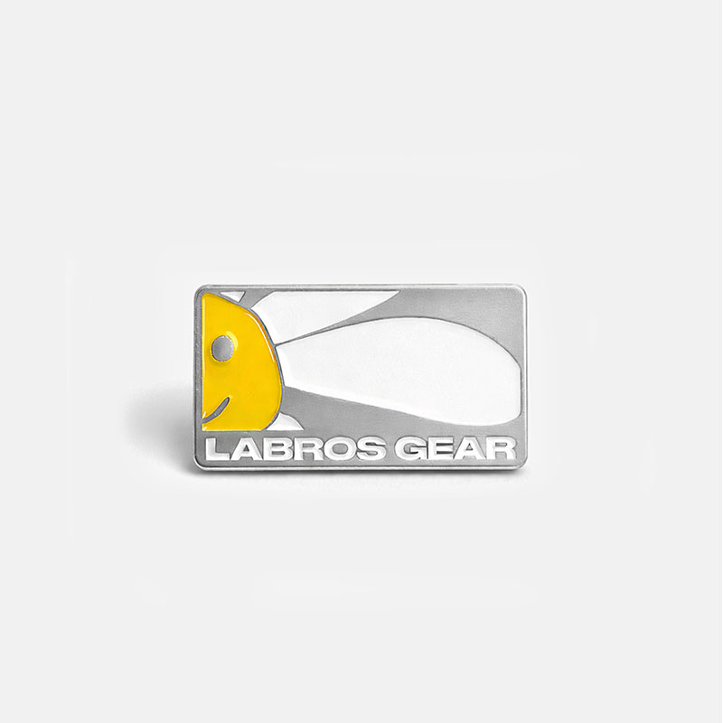 LABROS(ラブロス)/ LB GEAR PIN -2.COLOR-(SILVER)