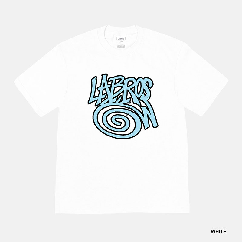 LABROS(ラブロス)/ SPIRAL TEE -3.COLOR-