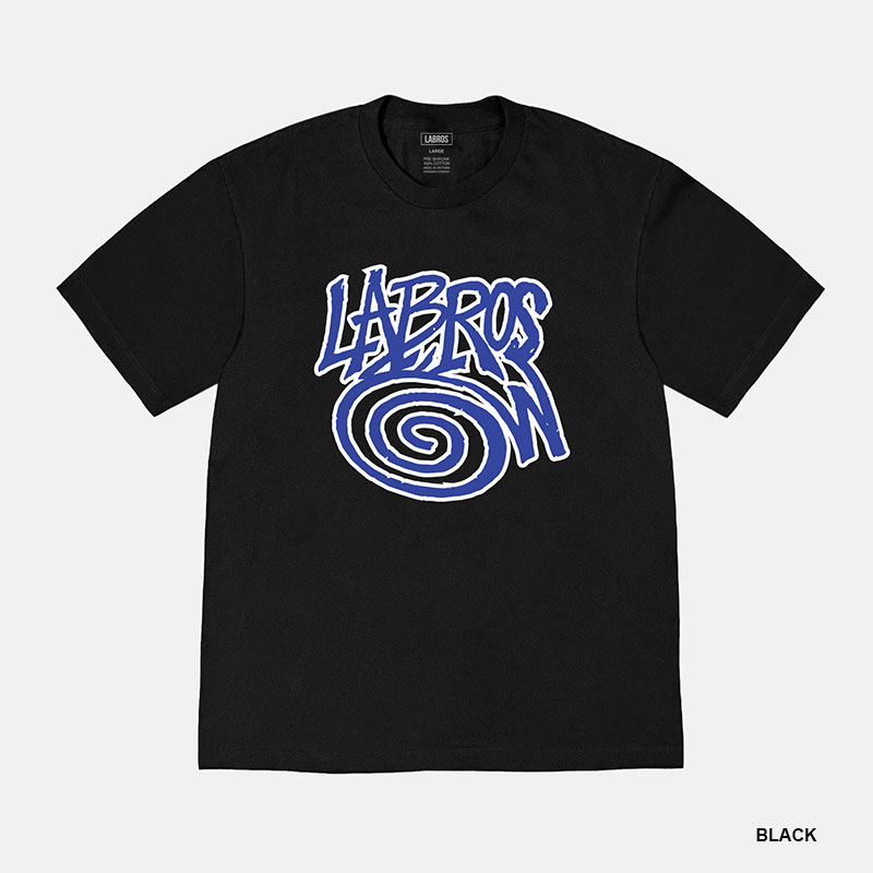 LABROS(ラブロス)/ SPIRAL TEE -3.COLOR-