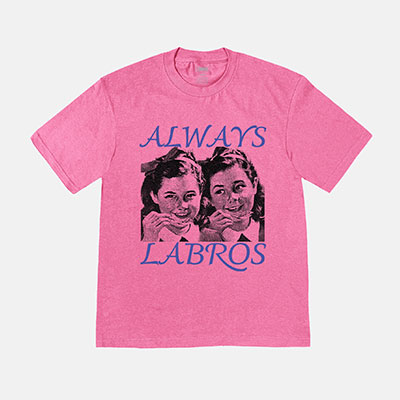 LABROS(ラブロス)/ ALWAYS TEE -PINK-