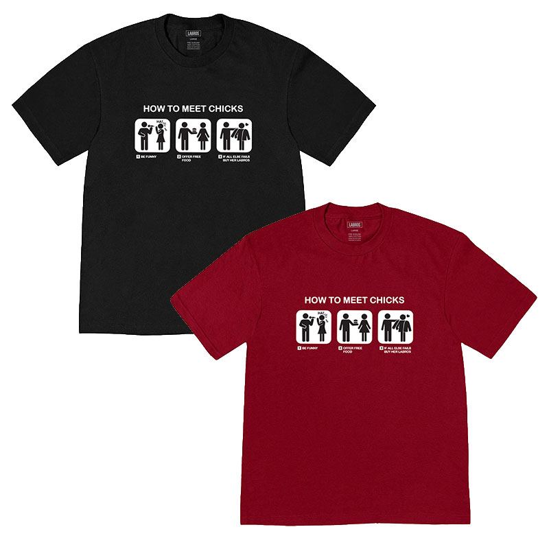 LABROS(ラブロス)/ CHICKS TEE -2.COLOR-
