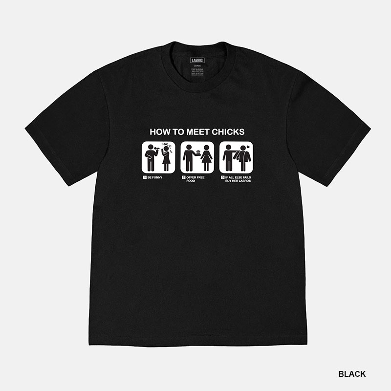 LABROS(ラブロス)/ CHICKS TEE -2.COLOR-
