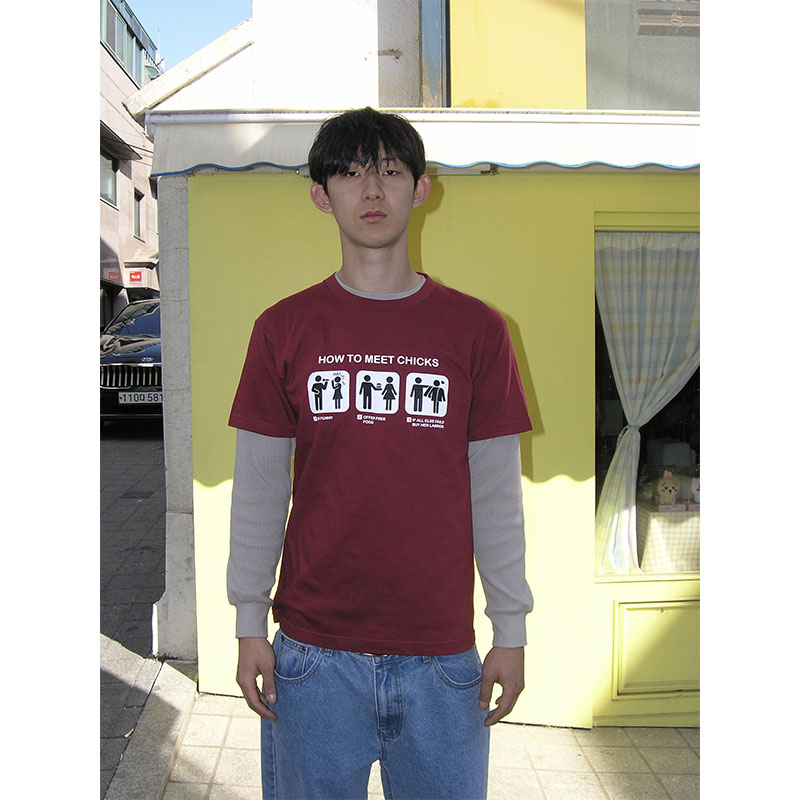 LABROS(ラブロス)/ CHICKS TEE -2.COLOR-