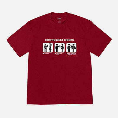 LABROS(ラブロス)/ CHICKS TEE -2.COLOR-