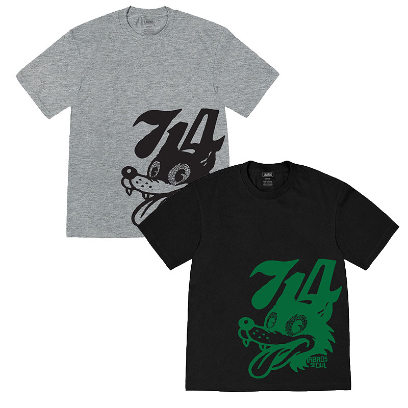 LABROS(ラブロス)/ 714 WOLF TEE -2.COLOR-