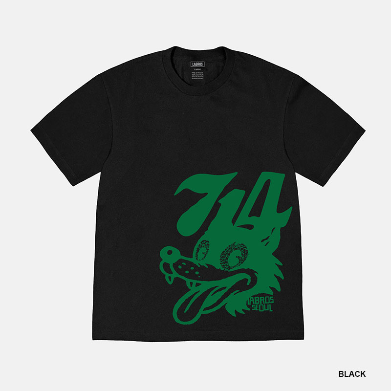 LABROS(ラブロス)/ 714 WOLF TEE -2.COLOR-