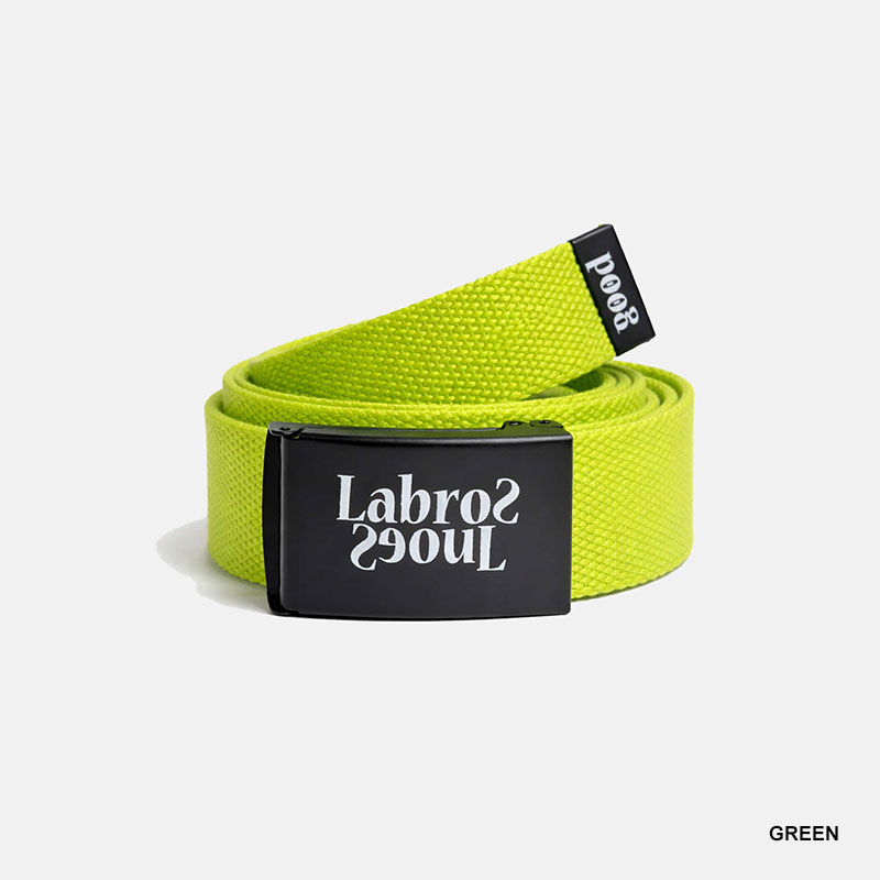 LABROS(ラブロス)/ CANVAS BELT -2.COLOR-