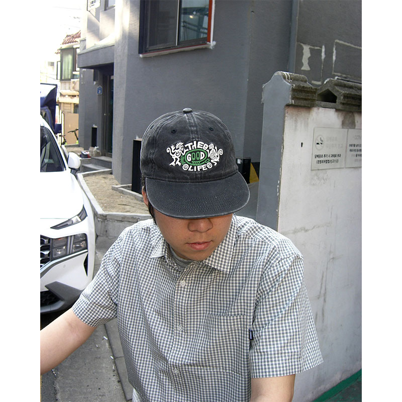 LABROS(ラブロス)/ TGL TRIBAL CAP -BLACK-