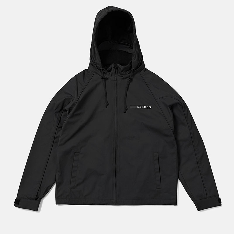 LABROS(ラブロス)/ Plada PATCH MOTO JACKET -BLACK-